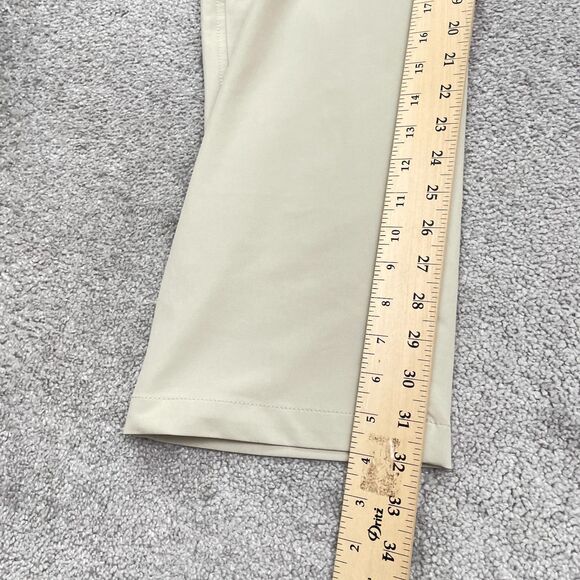 Under Armour Khaki Golf Pants Men 38x32 Beige Straight Leg Stretch Preppy Casual - Picture 13 of 15